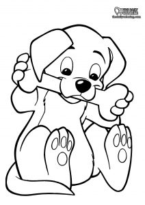 puppy-coloring-page