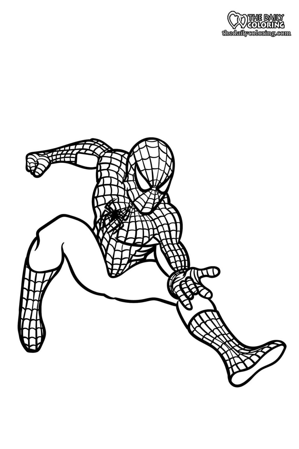 Spiderman Coloring Pages 7+ FULL HD - The Daily Coloring