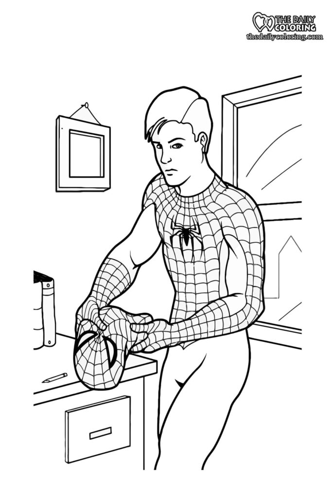 Spiderman Coloring Pages 7+ FULL HD - The Daily Coloring