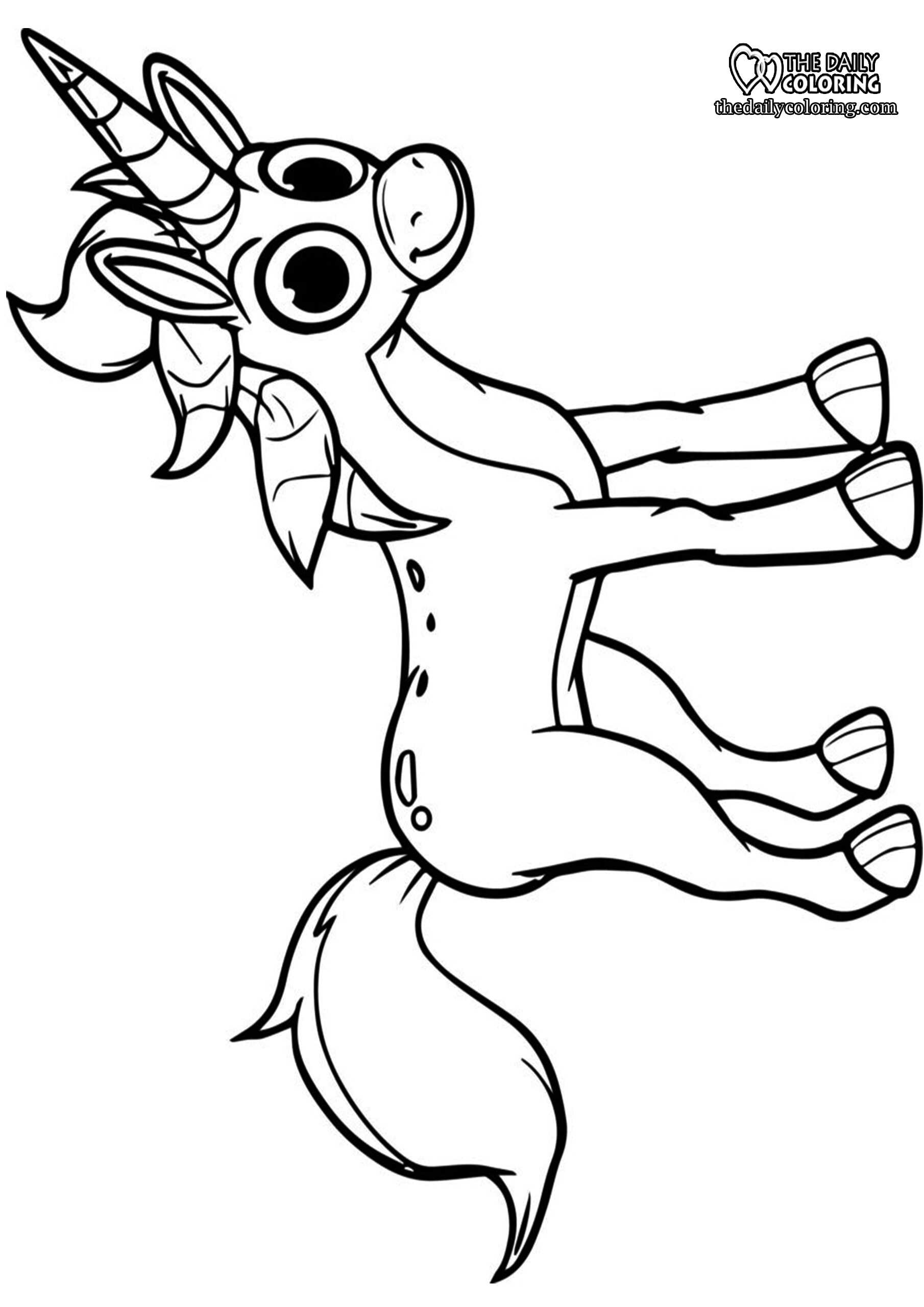unicorn-coloring-page