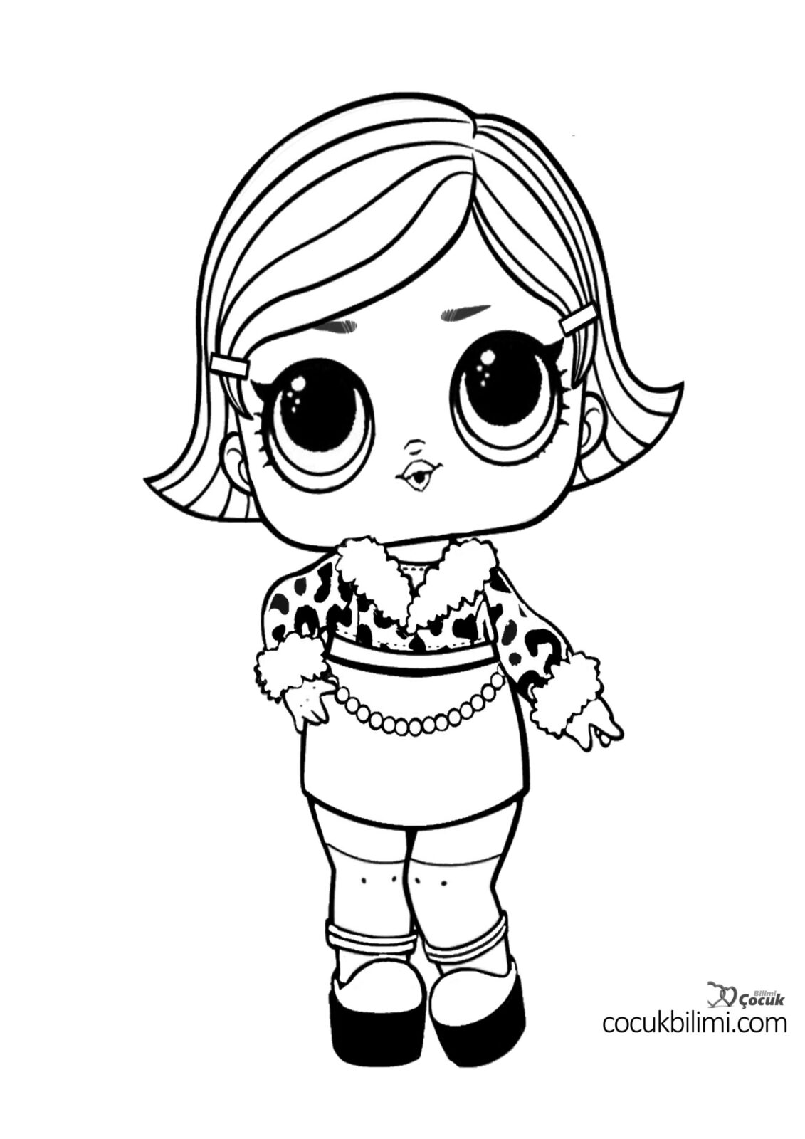 Lol Dolls Coloring Pages 14 Piece Free The Daily Coloring