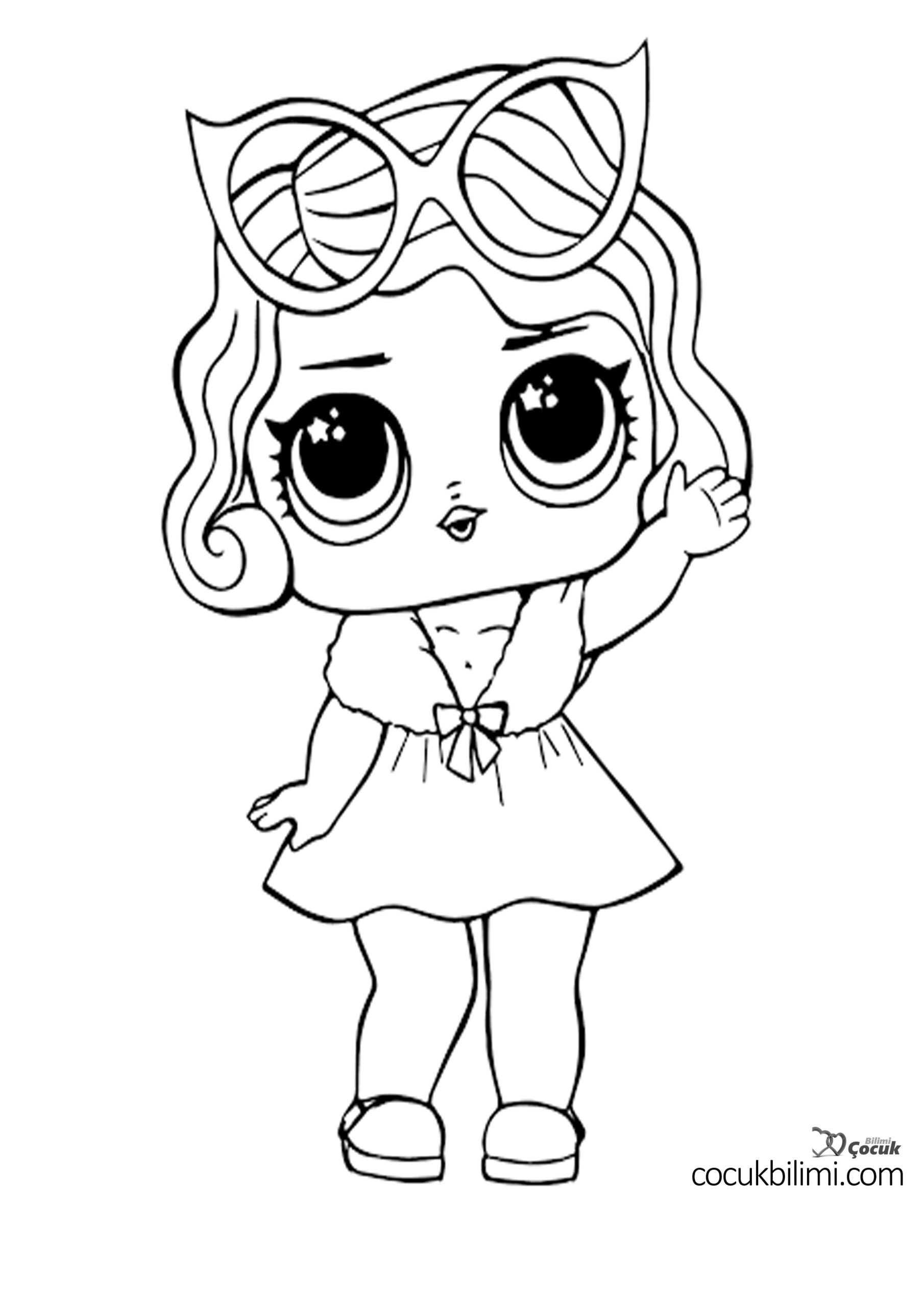 Lol Dolls Coloring Pages 14 Piece Free The Daily Coloring