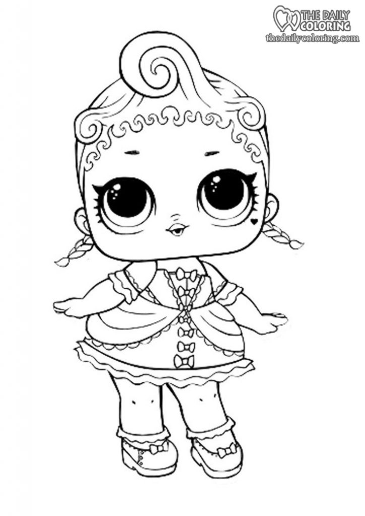 LOL Surprise Dolls and Pets Coloring Pages [42+ PIECE] FREE - The Daily ...