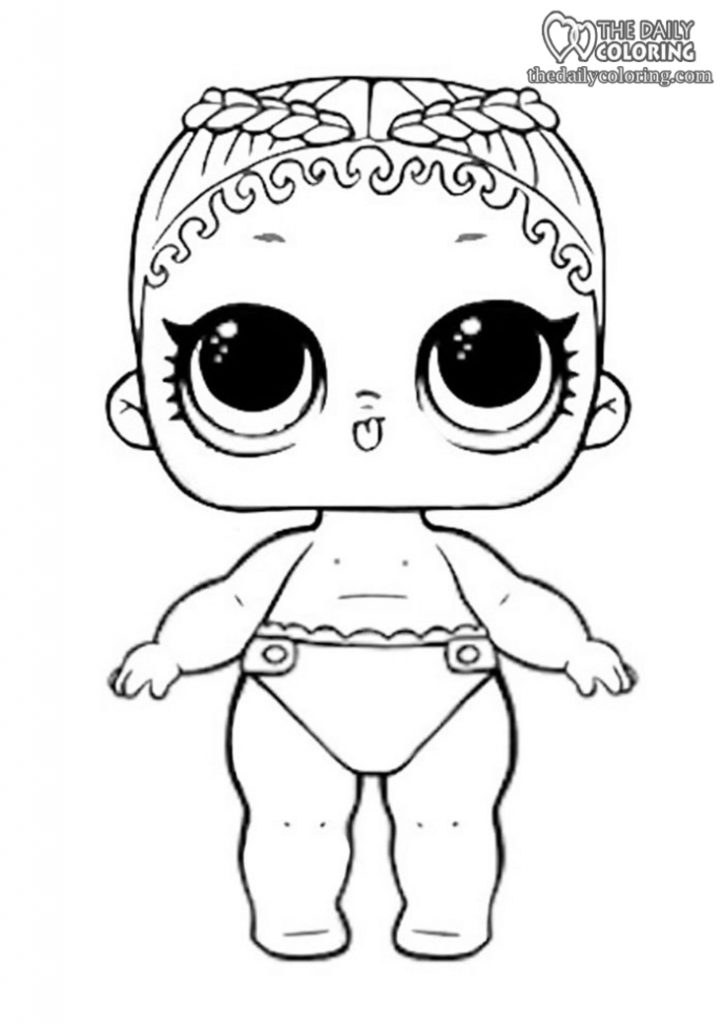 Lol Surprise Dolls And Pets Coloring Pages [42+ Piece] Free - The Daily 