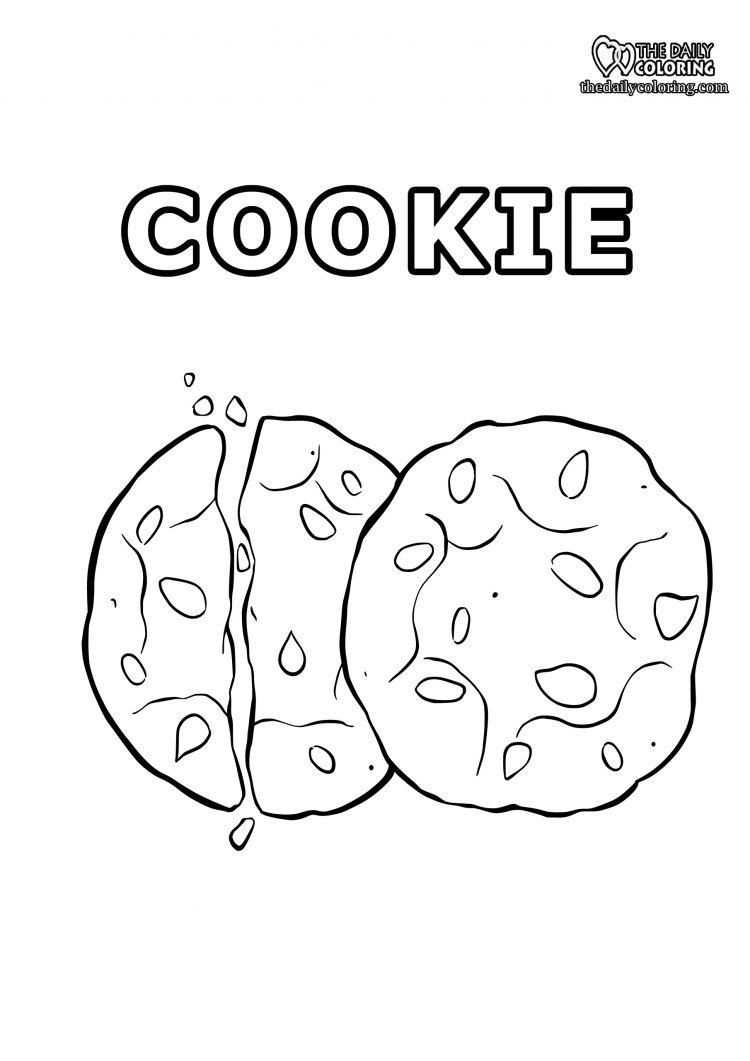 cookie-coloring-page