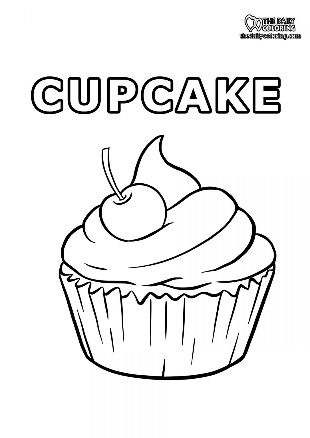 Preschool Bakery Coloring Pages (2023) - The Daily Coloring
