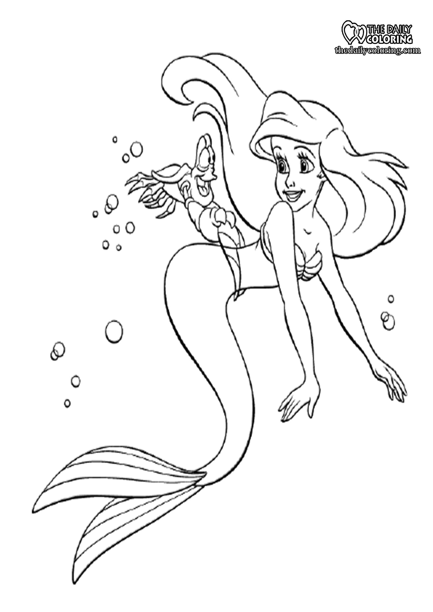 mermaid-coloring-page