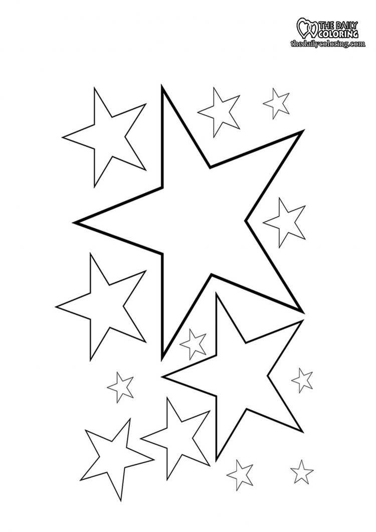 stars-coloring-page