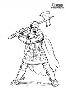 Knight Coloring Pages - The Daily Coloring