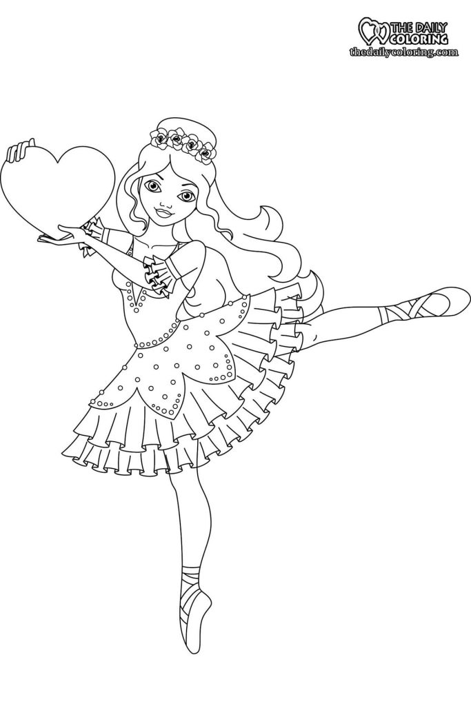 Ballerina Coloring Pages - 2023