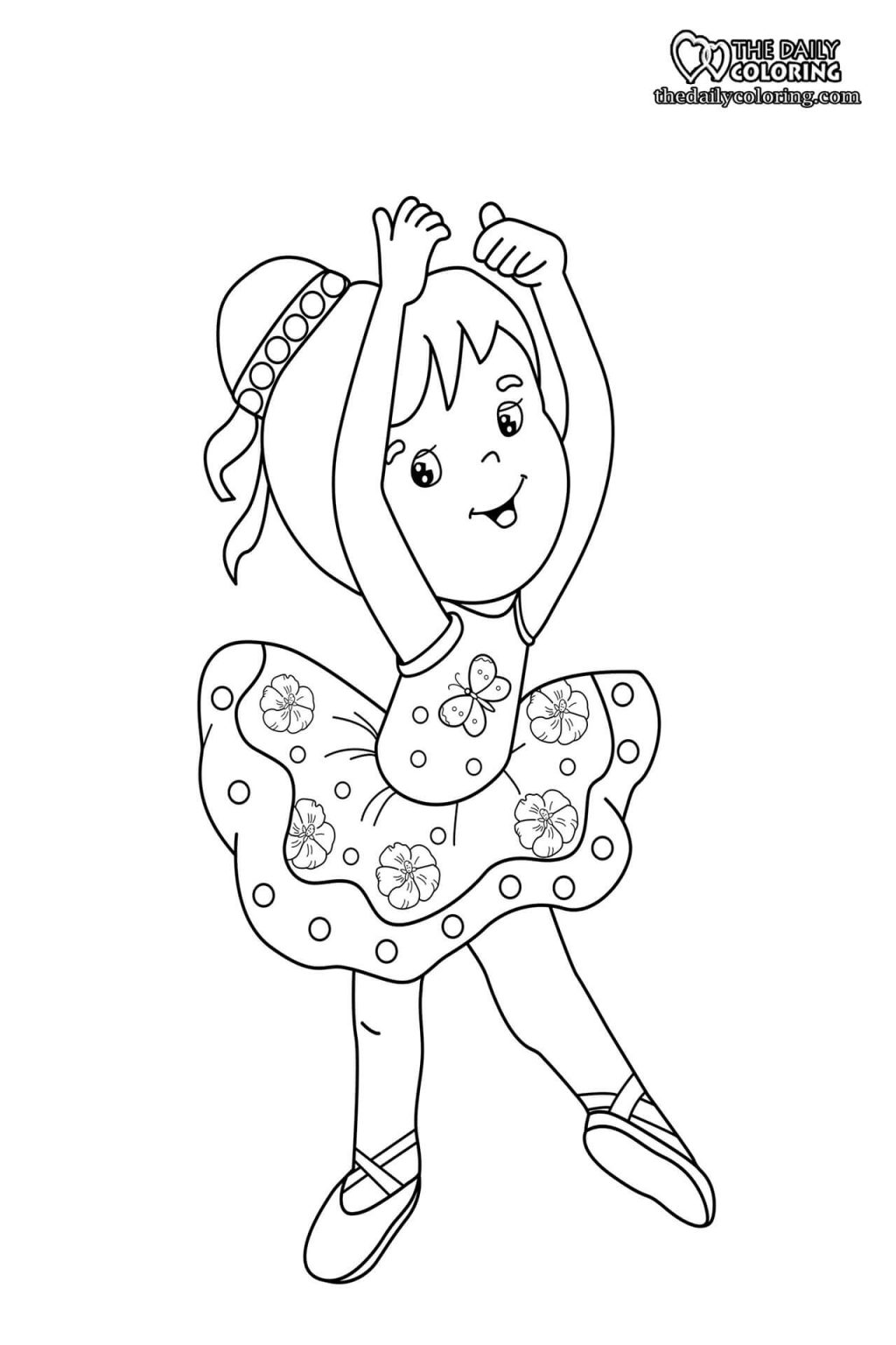 Ballerina Coloring Pages - 2023