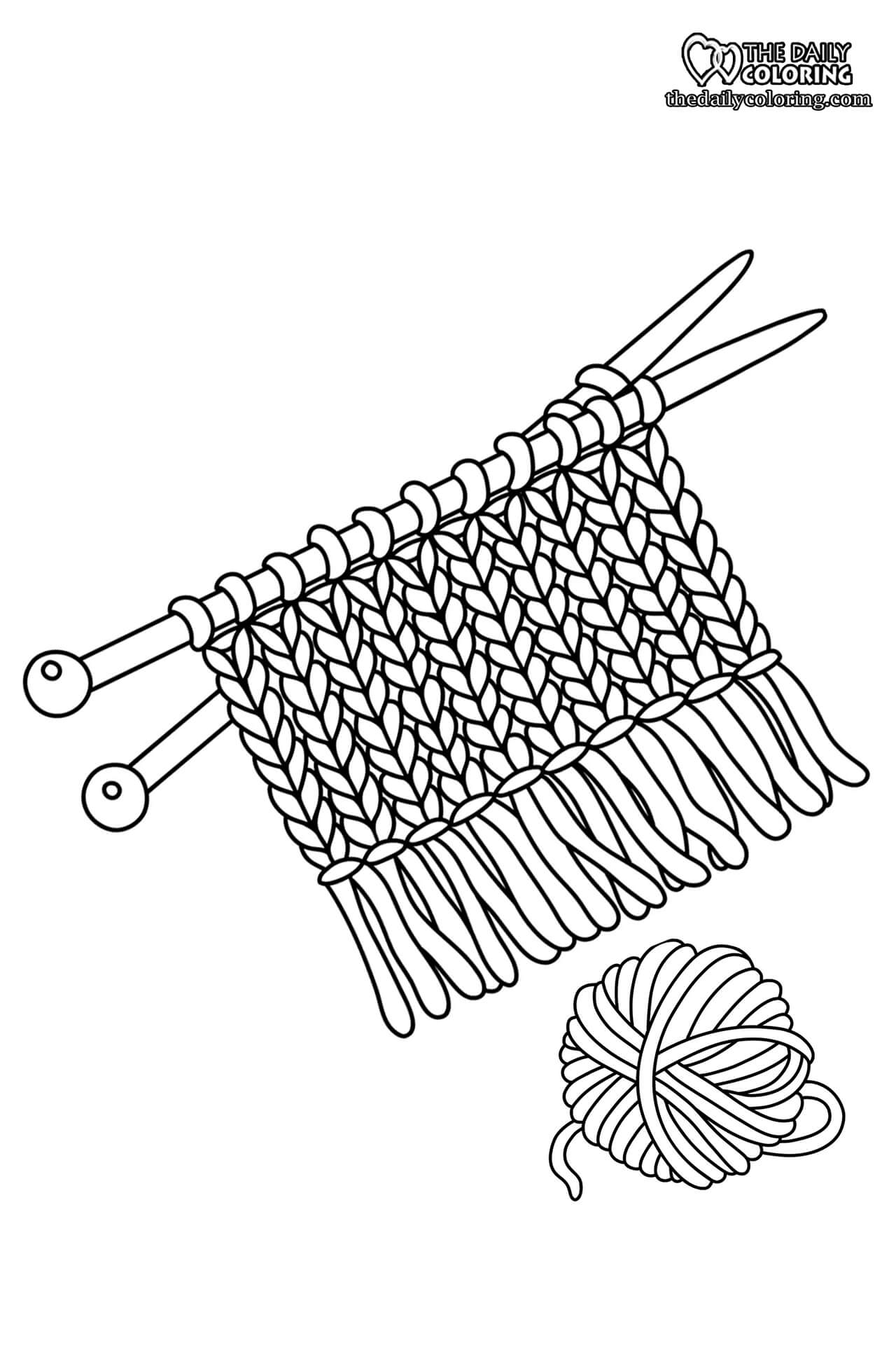 knitting-coloring-page