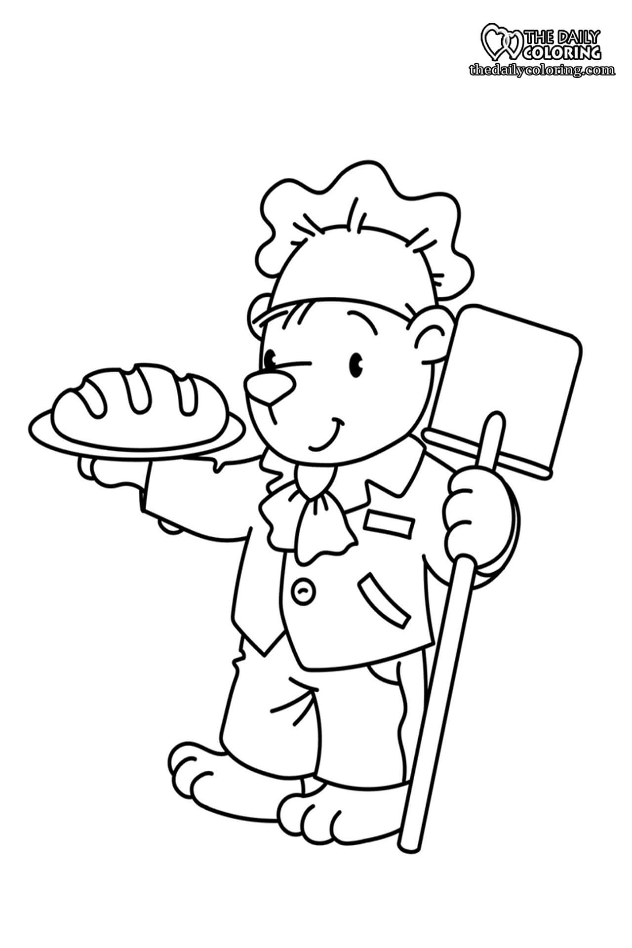 baker-coloring-page