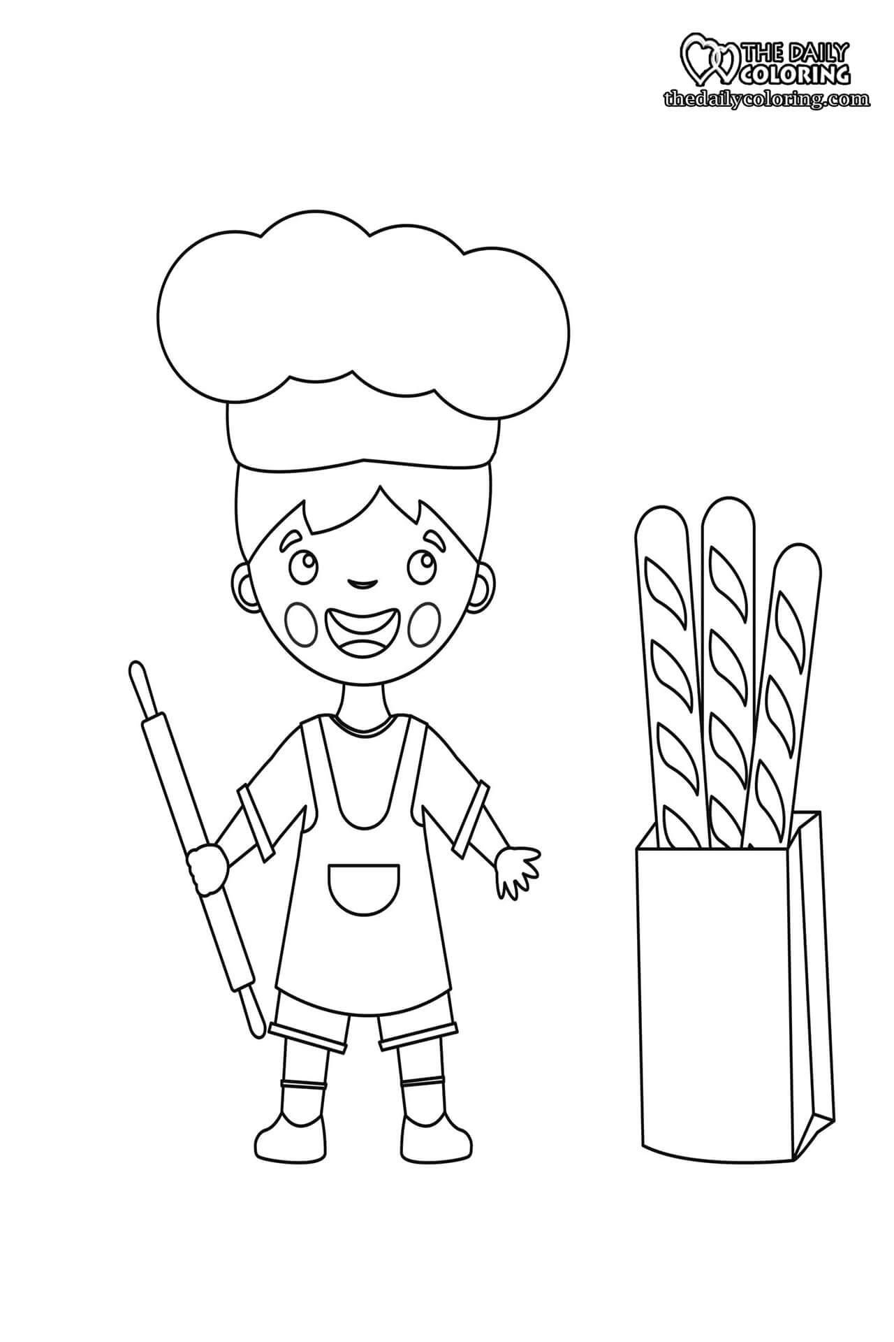 baker-coloring-page