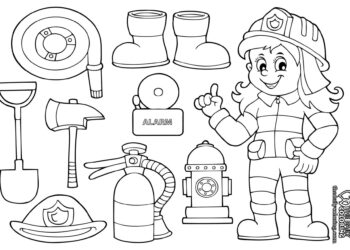firefighter-girl-coloring-page
