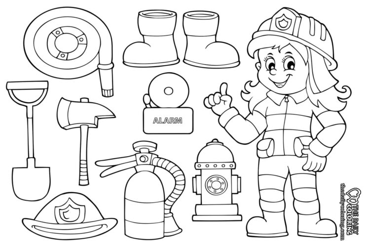 firefighter-girl-coloring-page