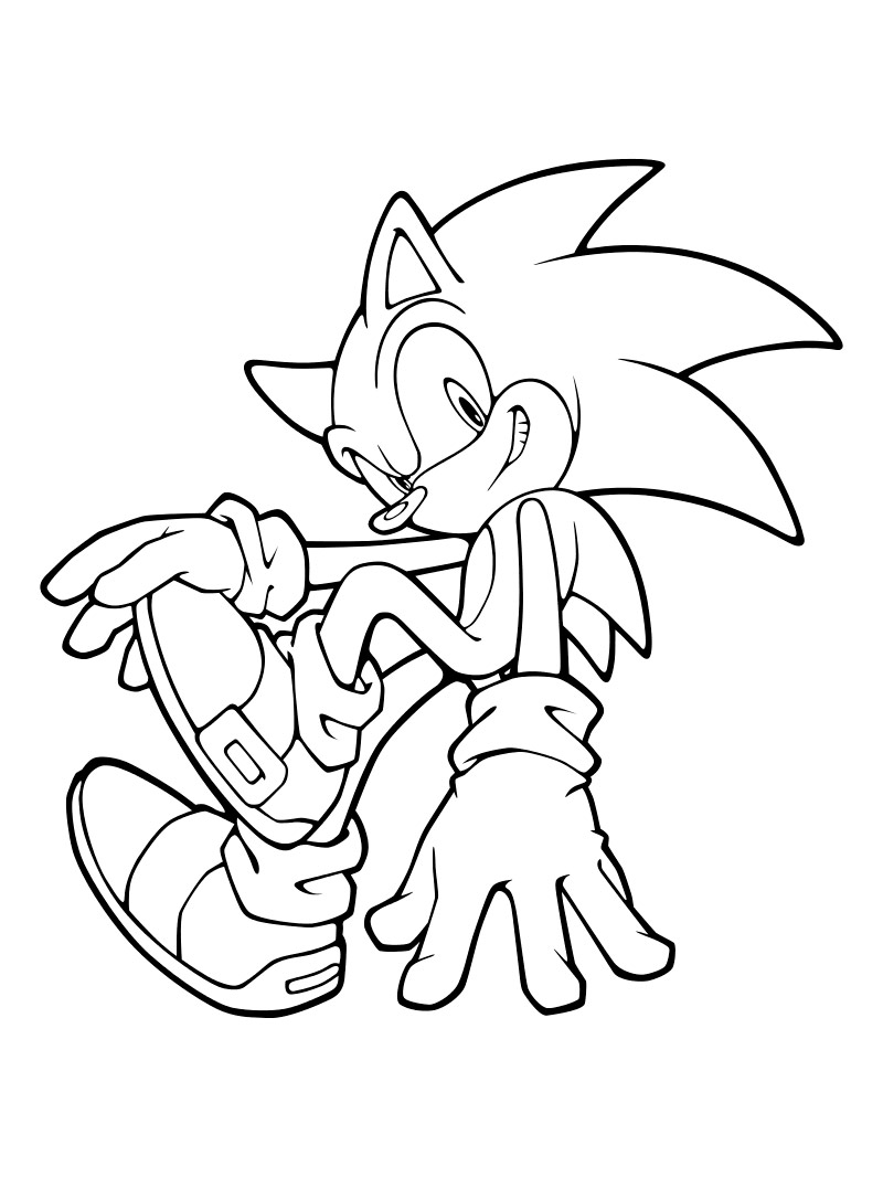 super scourge the hedgehog coloring pages