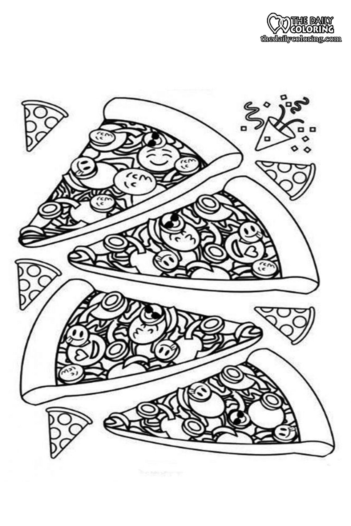 Free Printable Food Coloring Pages **2024** The Daily Coloring