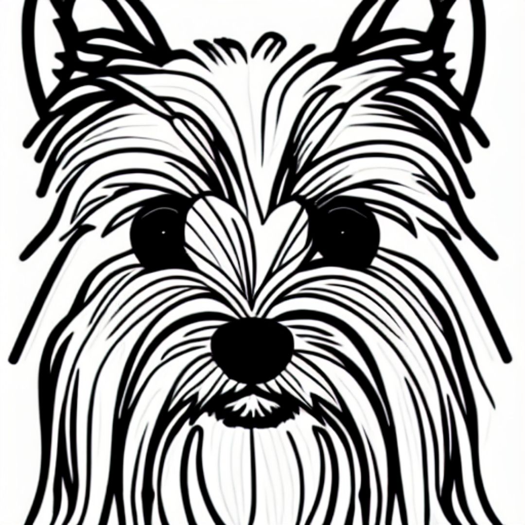 little dogs coloring pages