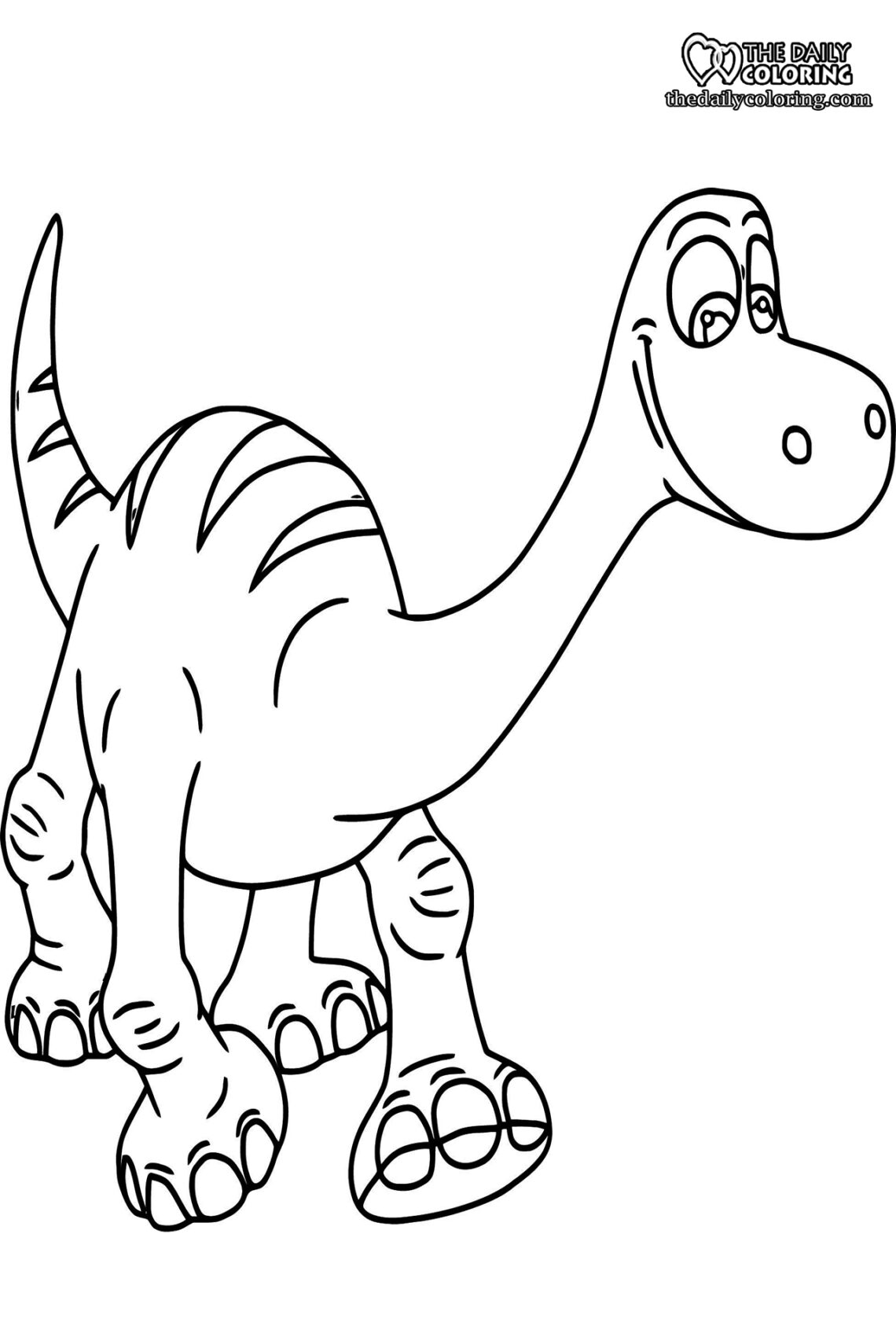 Dinosaur Coloring Pages Free [2024] - The Daily Coloring