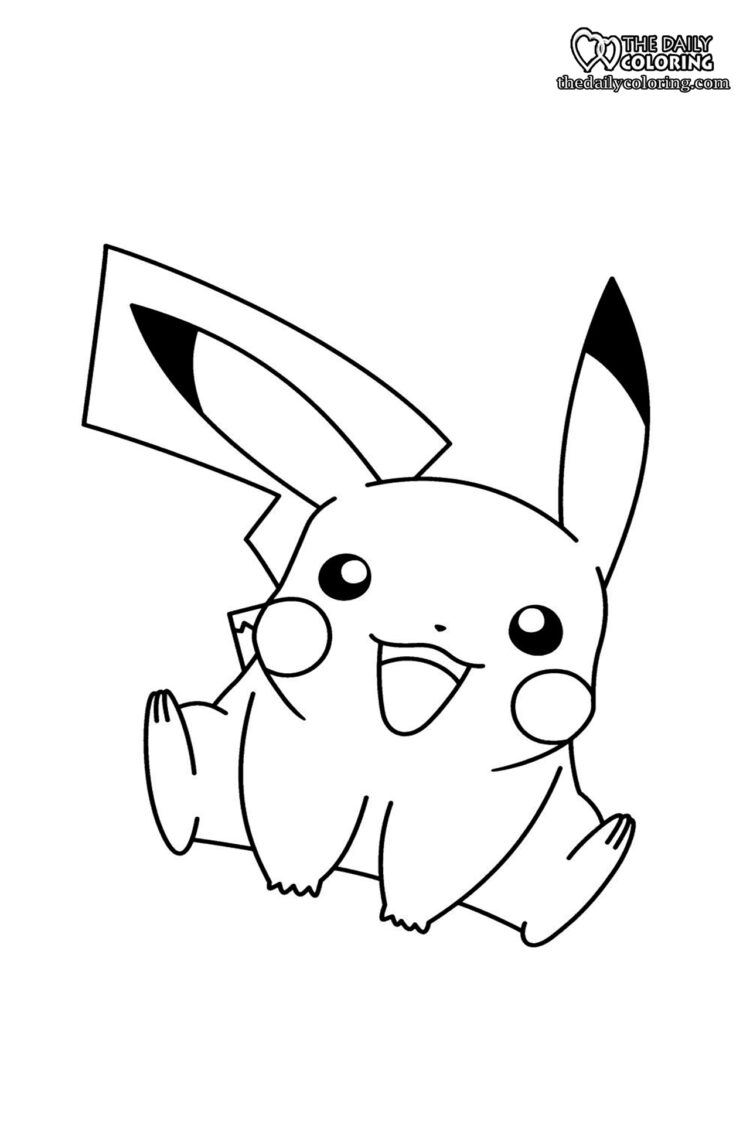 Pokemon Coloring Pages Free **2024** - The Daily Coloring